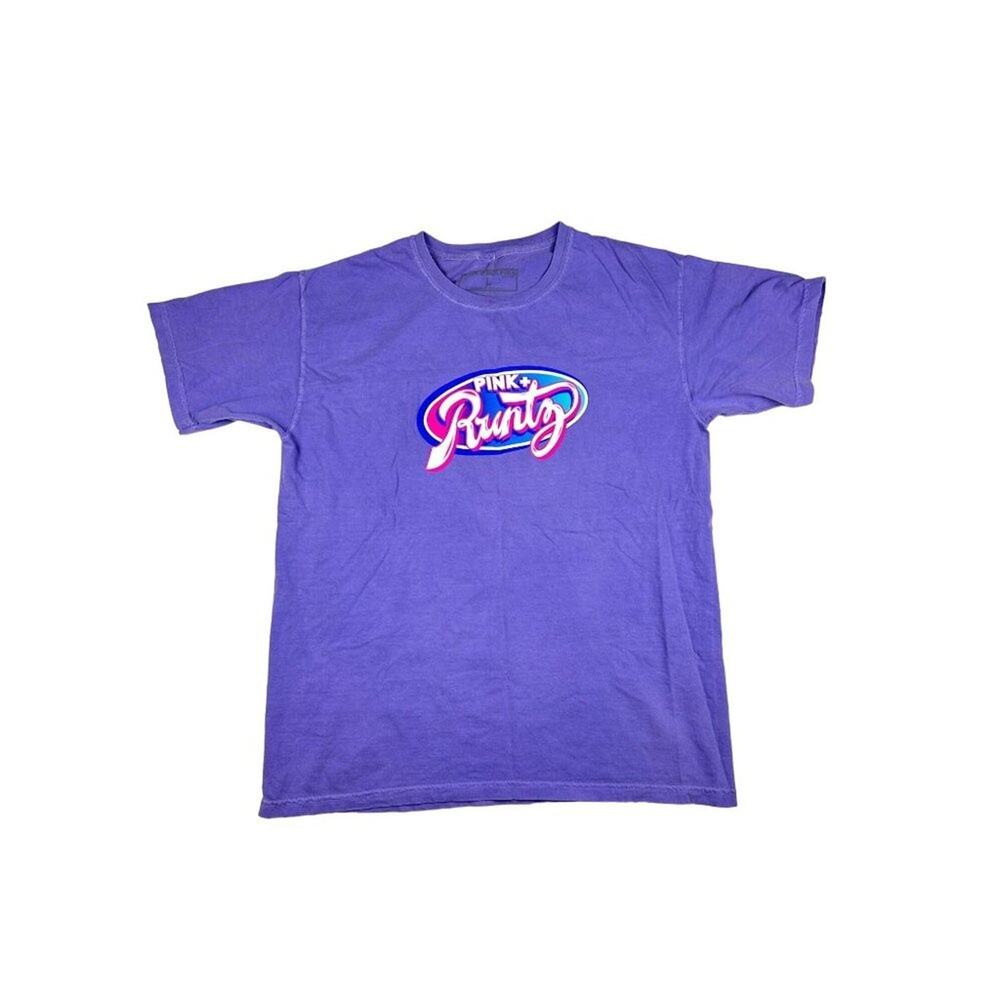 Pink + Dolphin - Pink X Runtz Tee in Purple